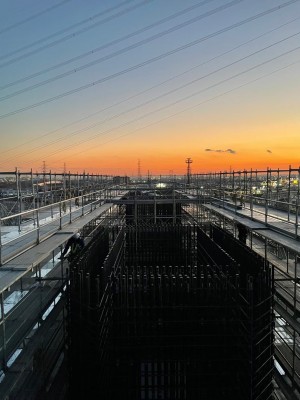 高槻 夕日